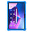 For Lenovo Tab M10 Plus (3rd Gen) / Xiaoxin Pad 2022 10.6 inch 125F / 128 Anti-collision Soft Silicone Tablet Protective Case Cover with Adjustable PC Kickstand - Dark Blue - 3