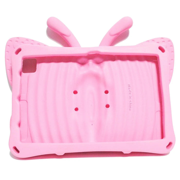 For Samsung Galaxy Tab A8 10.5 (2021) / (2022) Butterfly Style Fall Protection Kickstand Design EVA Tablet Case Protective Cover - Pink - 2