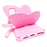 For Samsung Galaxy Tab A8 10.5 (2021) / (2022) Butterfly Style Fall Protection Kickstand Design EVA Tablet Case Protective Cover - Pink - 3