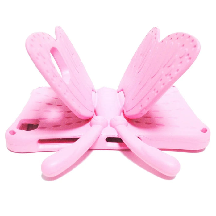 For Samsung Galaxy Tab A8 10.5 (2021) / (2022) Butterfly Style Fall Protection Kickstand Design EVA Tablet Case Protective Cover - Pink - 4