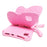 For Samsung Galaxy Tab A8 10.5 (2021) / (2022) Butterfly Style Fall Protection Kickstand Design EVA Tablet Case Protective Cover - Pink - 5