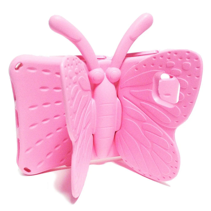 For Samsung Galaxy Tab A8 10.5 (2021) / (2022) Butterfly Style Fall Protection Kickstand Design EVA Tablet Case Protective Cover - Pink - 6