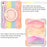 For iPad (2025) / 10.9 (2022) Colorful Tablet Protective Case Rotatable Kickstand Cover with Shoulder Strap - Colorful Rose Gold - 2