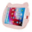 For iPad mini 4 / iPad mini (2019) 7.9 inch 3D Cute Piggy Tablet Case Soft Silicone Shockproof PC Handle Kickstand Cover - 3