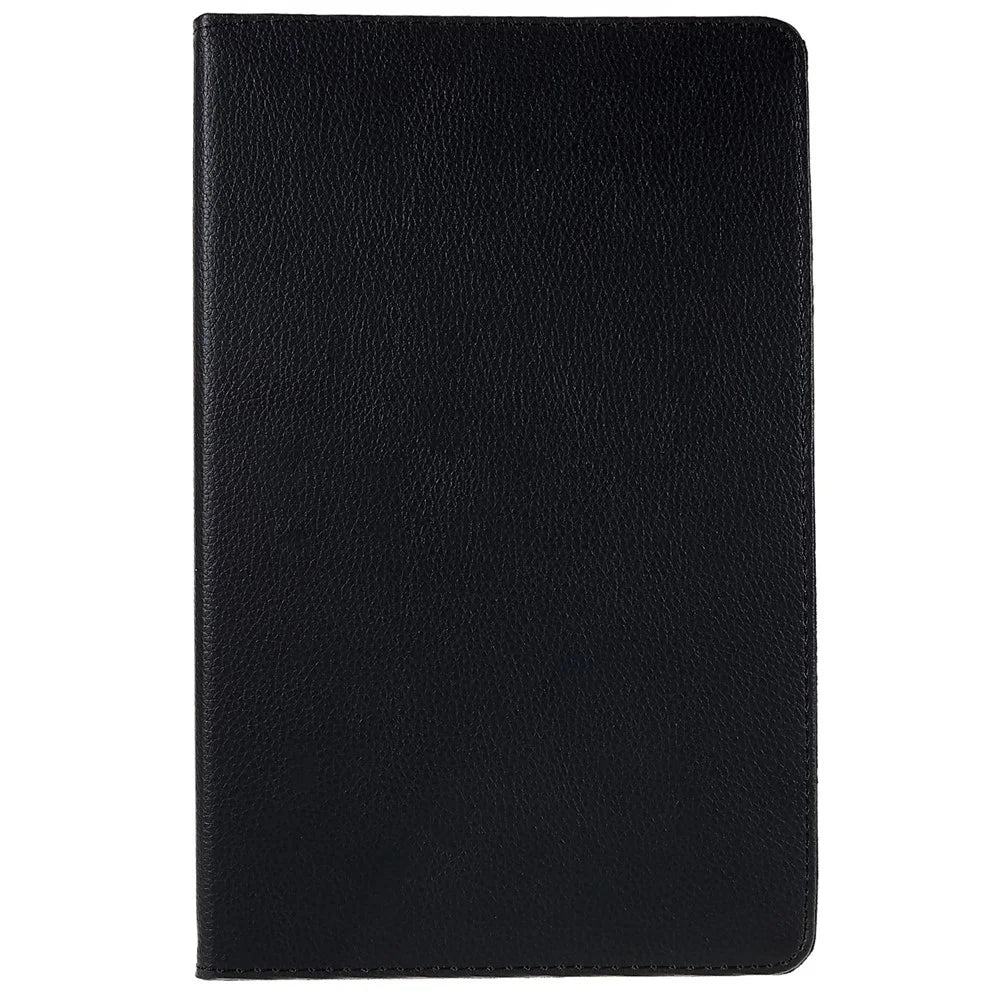 For Lenovo Tab P11 Gen 2 Rotary Tablet Case Stand PU Leather Drop-Proof Tablet Cover with Elastic Band - Black - 2