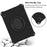 For Lenovo Tab M10 TB-X505F / TB-X605F (10.1") / M10 FHD REL TB-X605FC / TB-X605LC (10.1") /  Tab P10 TB-X705F (10.1") Shockproof Spider Web Texture Tablet Cover Kickstand Tablet Case - Black - 5