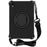 For Lenovo Tab P11 TB-J606F (11")  /  Tab P11 Plus Protective Kickstand Case Spider Web Texture Tablet Cover with Shoulder Strap - Black - 2
