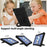 For Lenovo Tab P11 TB-J606F (11")  /  Tab P11 Plus Protective Kickstand Case Spider Web Texture Tablet Cover with Shoulder Strap - Black - 7