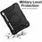 For iPad (2025) / 10.9 (2022) Shockproof Tablet Case Rotary Kickstand PC + Silicone Tablet Cover with Shoulder Strap - All Back - 4