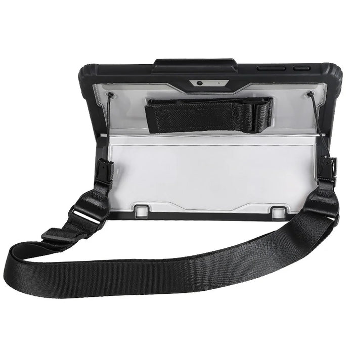 Protective Case for Microsoft Surface Pro 9 Acrylic + TPU Transparent Case Portable Anti-Fall Laptop Cover with Shoulder Strap / Pen Slot - 1
