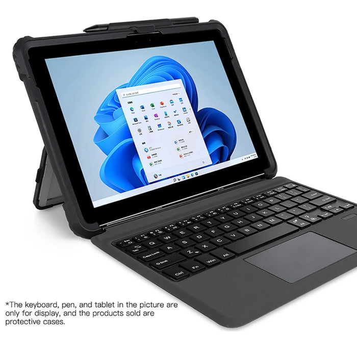 Protective Case for Microsoft Surface Pro 9 Acrylic + TPU Transparent Case Portable Anti-Fall Laptop Cover with Shoulder Strap / Pen Slot - 5