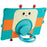 For iPad 10.2 (2021) / (2019) / (2020) / iPad Air 10.5 inch (2019) / Pro 10.5-inch (2017) Kickstand Tablet Case Robot Pattern Anti-scratch Drop-proof Silicone Cover - 1