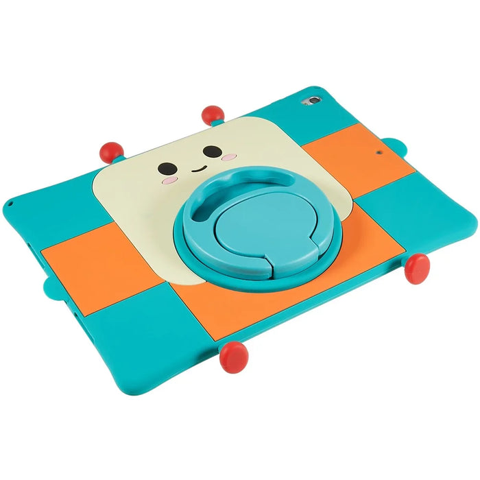 For iPad 10.2 (2021) / (2019) / (2020) / iPad Air 10.5 inch (2019) / Pro 10.5-inch (2017) Kickstand Tablet Case Robot Pattern Anti-scratch Drop-proof Silicone Cover - 6