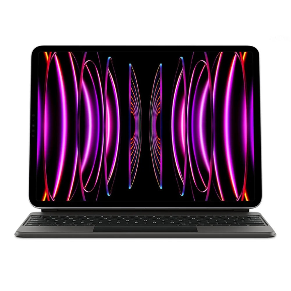 For iPad Pro 11 (2020) / (2021) / (2022) Magnetic Floating Bluetooth-compatible Keyboard + Leather Tablet Case - 4