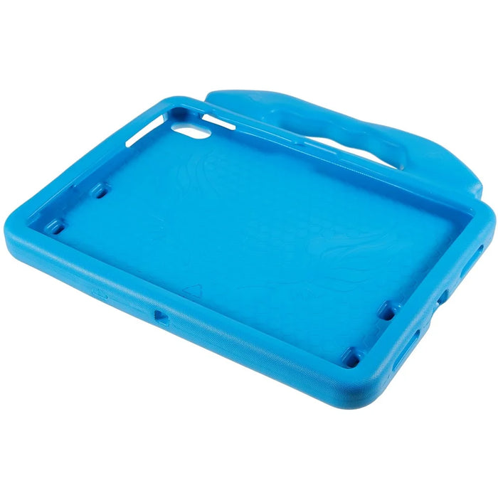 For iPad Air 11 (2026) / (2025) / (2024) Foldable Thumb Kickstand EVA Tablet Case Fall Protection Cover with Handle - Blue - 6