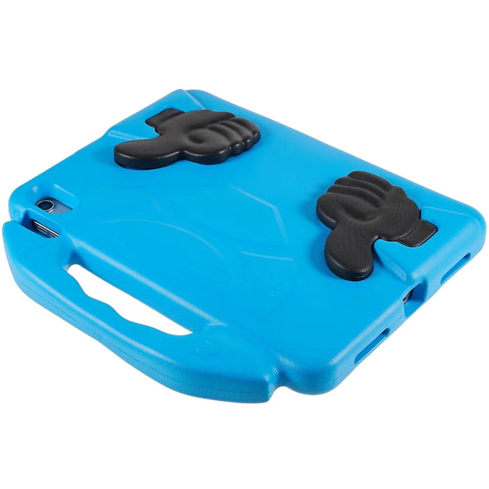 For iPad Air 11 (2026) / (2025) / (2024) Foldable Thumb Kickstand EVA Tablet Case Fall Protection Cover with Handle - Blue - 7