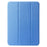 For iPad (2025) / 10.9 (2022) Silk Texture Protective Case PU Leather+PC Tri-Fold Stand Drop-Proof Cover - Blue - 6