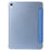 For iPad (2025) / 10.9 (2022) Silk Texture Protective Case PU Leather+PC Tri-Fold Stand Drop-Proof Cover - Blue - 7