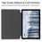 For Nokia T21 Trifold Stand Sleep / Wake Tablet Cover Pattern Printing PU Leather Folio Protective Case - Graffiti - 2