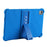 For Nokia T21 Soft Silicone Drop Protective Tablet Case PC Kickstand Shockproof Tablet Cover - Dark Blue - 4