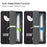 JUNSUNMAY For Amazon Fire 7 (2022) Tri-fold Stand Protective Cover Pattern Printing PU Leather Case with Auto Wake / Sleep - Don't Touch Me - 5