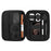 For iPad 9.7-11inch Tablet Bag Dual Zipper Portable EVA Carrying Case Splashproof Protective Pouch - 2