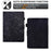 For Amazon Kindle Paperwhite 5 (2021) Butterfly Flower Pattern Imprinted Folio Smart Cover Stitching Line PU Leather Stand Tablet Case with Card Holder - Black - 5