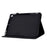 For Samsung Galaxy Tab A7 10.4 (2020) / (2022) T500 / T505 Case Butterfly Flower Pattern PU Leather Stitching Line Tablet Cover Stand - Black - 3