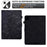 For iPad Air 11 (2026) / (2025) / (2024) / Air (2020) / (2022) / iPad Pro 11 (2022) / (2021) / (2020) / (2018) Leather Case Butterfly Flower Pattern Stand - Black - 5