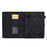 Butterfly Flower Pattern Imprinted Leather Case for 10-inch Tablet, Stitching Line Full Protection Tablet Cover with Card Holder Stand - Black - 2