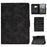 For Amazon Fire HD 8 (2022) Cowhide Texture PU Leather Tablet Case Card Holder Magnetic Clasp Cover with Foldable Stand - Grey - 1