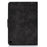 For Amazon Fire HD 8 (2022) Cowhide Texture PU Leather Tablet Case Card Holder Magnetic Clasp Cover with Foldable Stand - Grey - 6