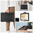 For Samsung Galaxy Tab S8+ / Tab S7+ T970 / T975 (2020) / Tab S7 FE (2021) Anti-Drop Tablet Case Hard PC + Silicone Case with Shoulder Strap / Kickstand - Black - 7