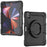 For iPad Pro 12.9 (2018) / (2020) / (2021) / (2022) 360-Degree Rotating Kickstand Tablet Case Anti-drop PC + Silicone Protective Cover with Shoulder Strap - Black - 2