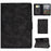 For Amazon Kindle Youth Edition 2022 Folio Stand PU Leather Cowhide Texture Tablet Case Card Holder Magnetic Cover - Grey - 1