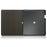 For Amazon Kindle Scribe (2024) / (2022) / Kindle Scribe Solid Color Tablet Case Textured Surface Anti-Scratch Magnetic Absorption Tablet Cover with 360-degree Rotary Kickstand - Black - 5