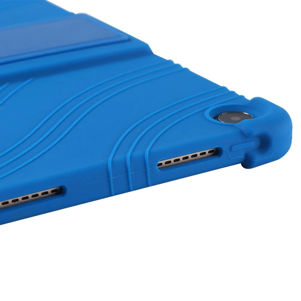 Protective Cover for Realme Pad 10.4-inch, PC Kickstand Scratch Resistant Soft Silicone Tablet Case - Rainbow - 5