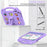 For Lenovo Tab M10 (Gen 3) Drop-proof EVA Protective Tablet Cover Anti-scratch Tablet Case with Kickstand - Purple - 3