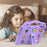 For Lenovo Tab M10 (Gen 3) Drop-proof EVA Protective Tablet Cover Anti-scratch Tablet Case with Kickstand - Purple - 4