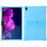 For Lenovo Tab K11 TB-J606N Silicone Tablet Case Kickstand Shockproof Protective Cover - Sky Blue - 1
