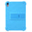 For iPad mini (2024) / mini (2021) Kickstand Design Anti-Drop Tablet Case Anti-Scratch Silicone Protective Cover - Sky Blue - 2
