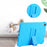 For iPad mini (2024) / mini (2021) Kickstand Design Anti-Drop Tablet Case Anti-Scratch Silicone Protective Cover - Sky Blue - 5