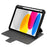 NILLKIN Bumper Leather Case Pro for iPad (2025) / 10.9 (2022) Detachable PU Leather Tablet Case Stand Cover - Black - 3