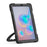 Rotary Kickstand Tablet Case for Samsung Galaxy Tab S6 T860, PC + Silicone Tablet Cover with Shoulder Strap - 3