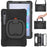 Rotary Kickstand Tablet Case for Samsung Galaxy Tab S6 T860, PC + Silicone Tablet Cover with Shoulder Strap - 6