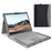 For Microsoft Surface Book 1 / 2 / 3 15 inch Protective Case Anti-Scratch Detachable Leather Case with Stand - Black  /  Grey - 1