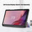 Tablet Leather Case for Lenovo Tab M9 TB-310FU , Tri-fold Stand Pattern Printing Tablet Cover with Auto Wake / Sleep - Fantasy Deer - 2