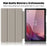 Tablet Leather Case for Lenovo Tab M9 TB-310FU , Tri-fold Stand Pattern Printing Tablet Cover with Auto Wake / Sleep - Fantasy Deer - 3