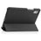 For Lenovo Tab M9 TB-310FU Anti-scratch PU Leather Tablet Case Tri-fold Stand Protective Cover - Black - 5