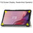 Tri-fold Stand Tablet Case for Lenovo Tab M9 TB-310FU Pattern Printing PU Leather + PC Protective Cover - Cat - 4